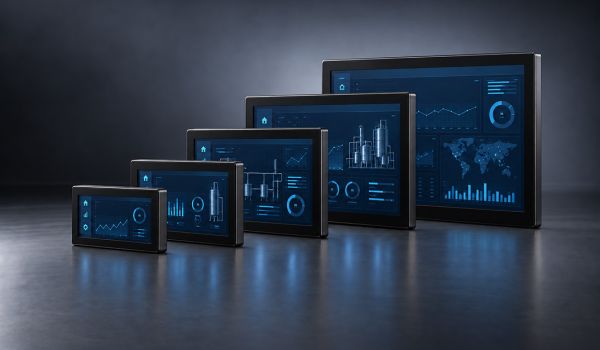 Panel-PC display size